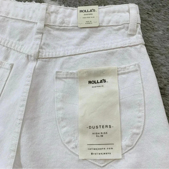 NWT Rolla’s Duster Shorts Layla White - Picture 8 of 14